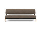 Nolis daybed i 411 Esina Cedar Brown, set forfra