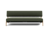 Nolis daybed i 413 Esina Olive Green, set forfra