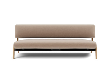 Nolis daybed i 417 Esina Mocha, set forfra