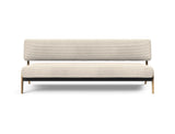 Nolis daybed i 594 Corduroy Ivory, set forfra