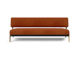Nolis daybed i 595 Corduroy Burnt Orange, set forfra