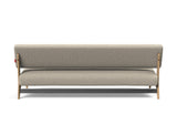 Nolis daybed i 539 Bouclé Beige, set bagfra