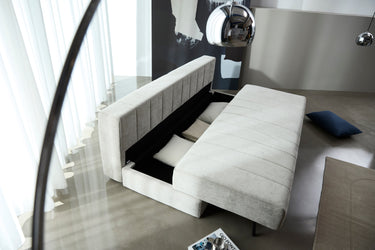 Akello sovesofa i 280 Avella Sand i en stue, billede 5