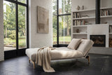Aslak 120 sovesofa med Classic madras i 612 Blida Sand Grey i en stue, billede 2