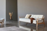 Dublexo Frej sovesofa i 527 Mixed Dance Natural i en stue, billede 4
