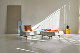 Dublexo Styletto Dark Wood sovesofa i 527 Mixed Dance Natural i en stue, billede 3