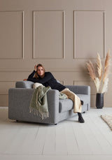 Killian 160 sovesofa med Spring madras i 565 Twist Granite i en stue, billede 2