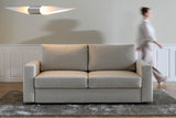 Neah 160 sovesofa med standard armlæn i 357 Taura Off White i en stue