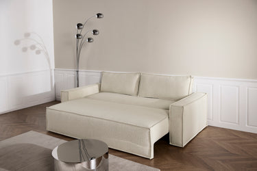 Newilla sovesofa i 357 Taura Off White i en stue, billede 4