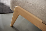 Nolis daybed i 539 Bouclé Beige i en stue, billede 3