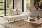 Rollo Styletto daybed med Spring madras i 357 Taura Off White i en stue