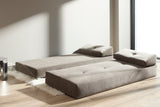 Sigmund Drip daybed i 411 Esina Cedar Brown i en stue, billede 4