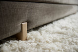 Sigmund Drip daybed i 411 Esina Cedar Brown i en stue, billede 6