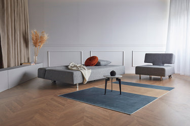Long Horn D.E.L sovesofa i 565 Twist Granite i en stue, billede 7