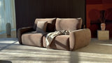 Norum sovesofa med Curve armlæn – sofa, lounger og seng