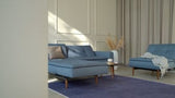Dublexo Styletto Dark Wood sovesofa med armlæn – fra sofa til seng