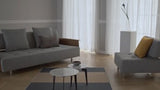 Long Horn D.E.L. sovesofa med armlæn – fra sofa til seng